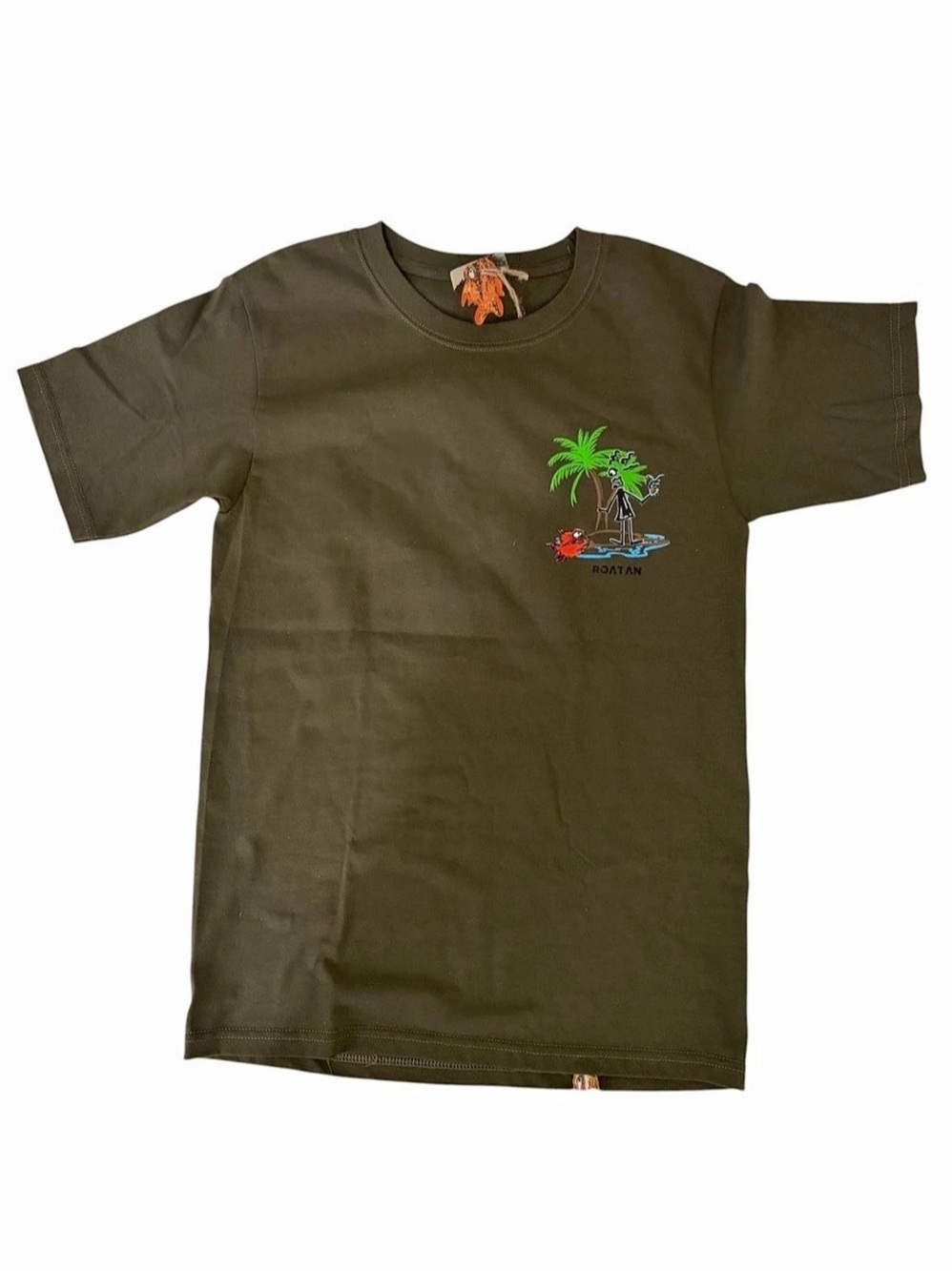 Pirana Joe Graphic Short Sleeve Tee in Green